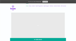 Desktop Screenshot of essexscouts.org.uk